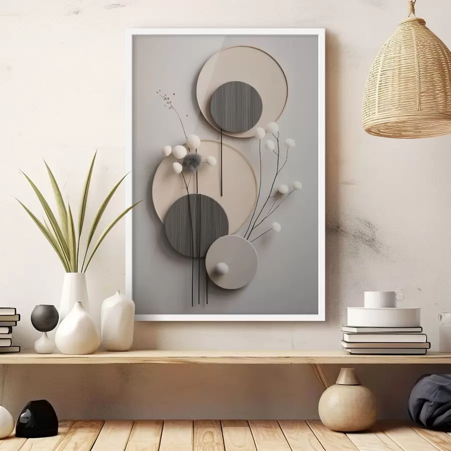 Fotobehang Zwevende zaden f48601