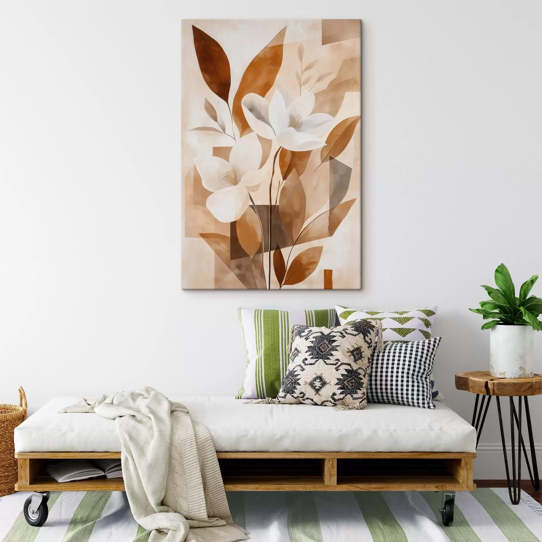  Schilderijen Boho bloemen s48711