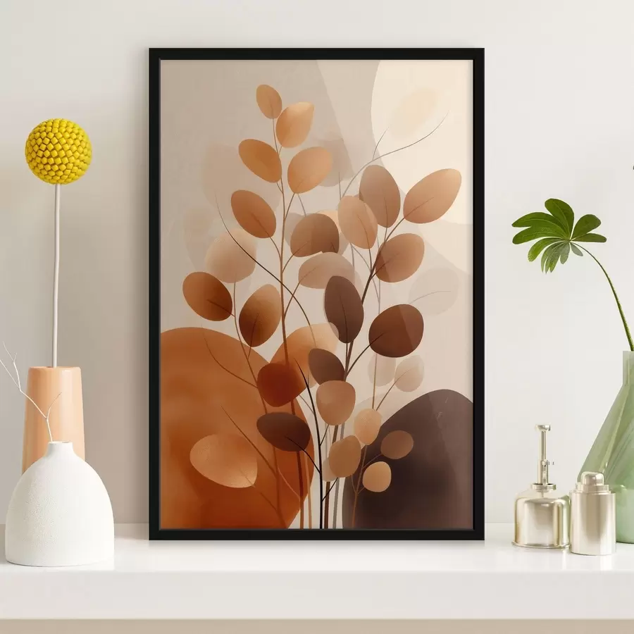 Fotobehang Boho bloemen f48708