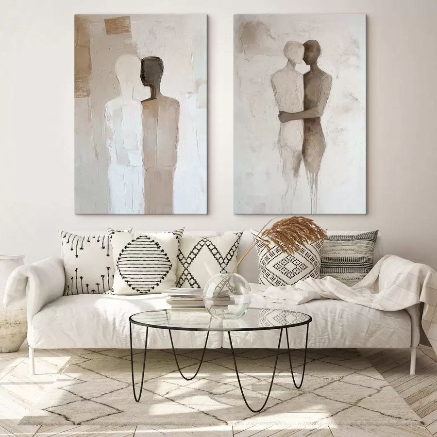  Schilderijen Silhouetten m30304