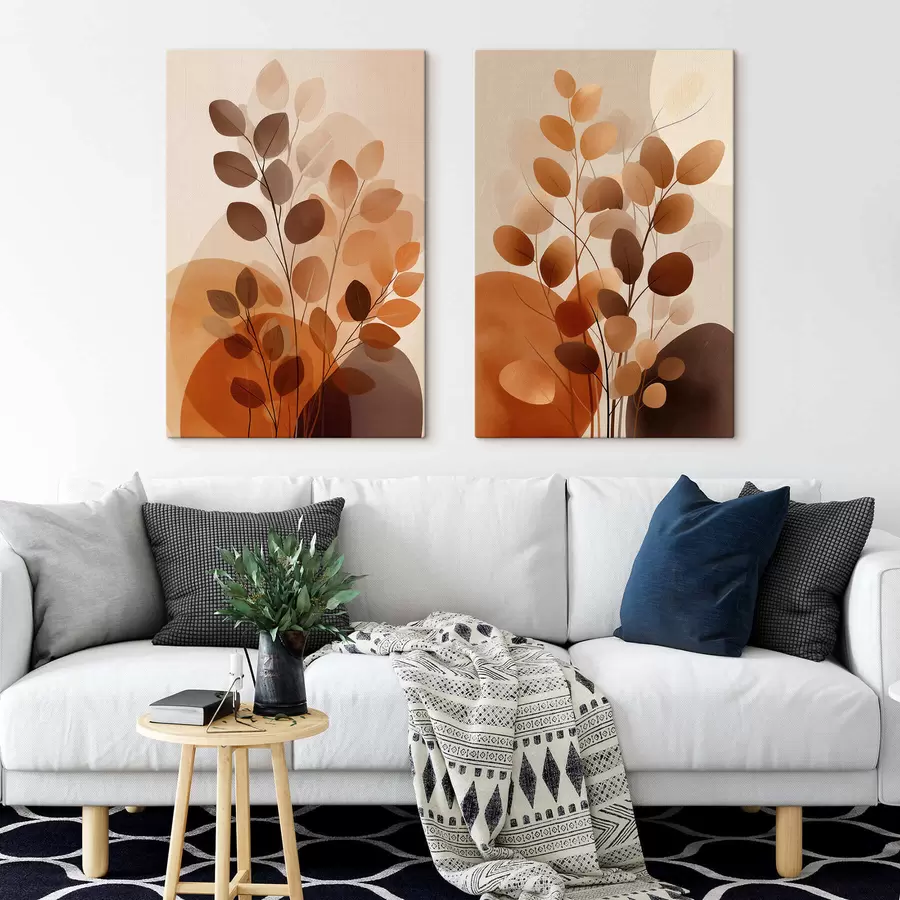  Schilderijen Boho bloemen m30306