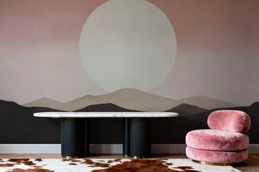 Fotobehang Rustige zonsondergang w05285