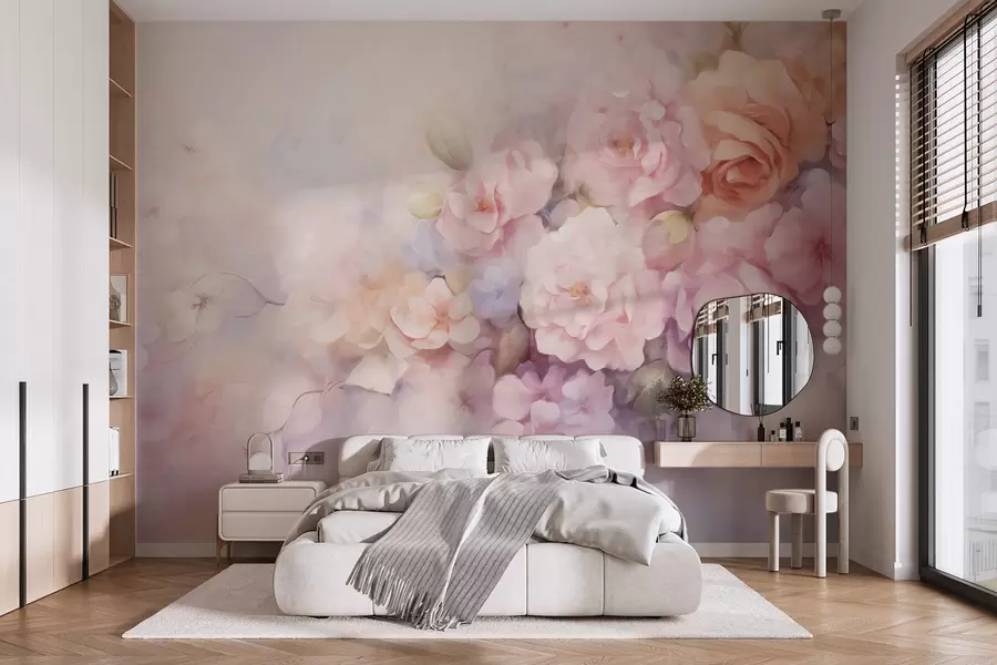 Fotobehang Fijne bloemen w09599