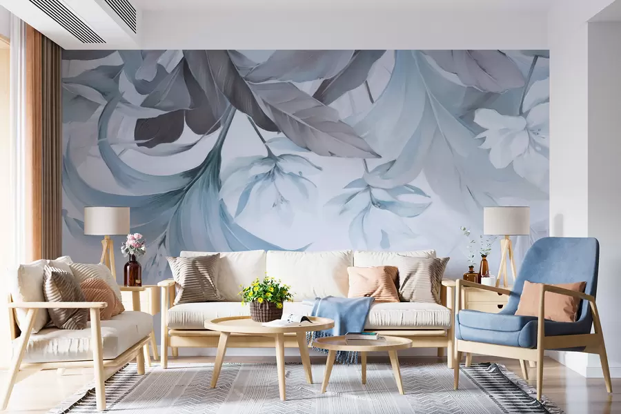 Fotobehang Exotische bloemen w05376v2