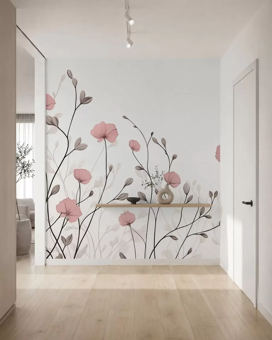 Fotobehang Wilde bloemen w05485