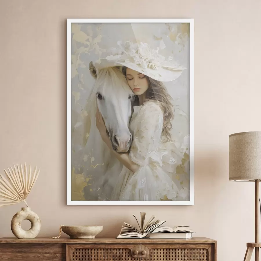 Fotobehang Paard en rust f48790