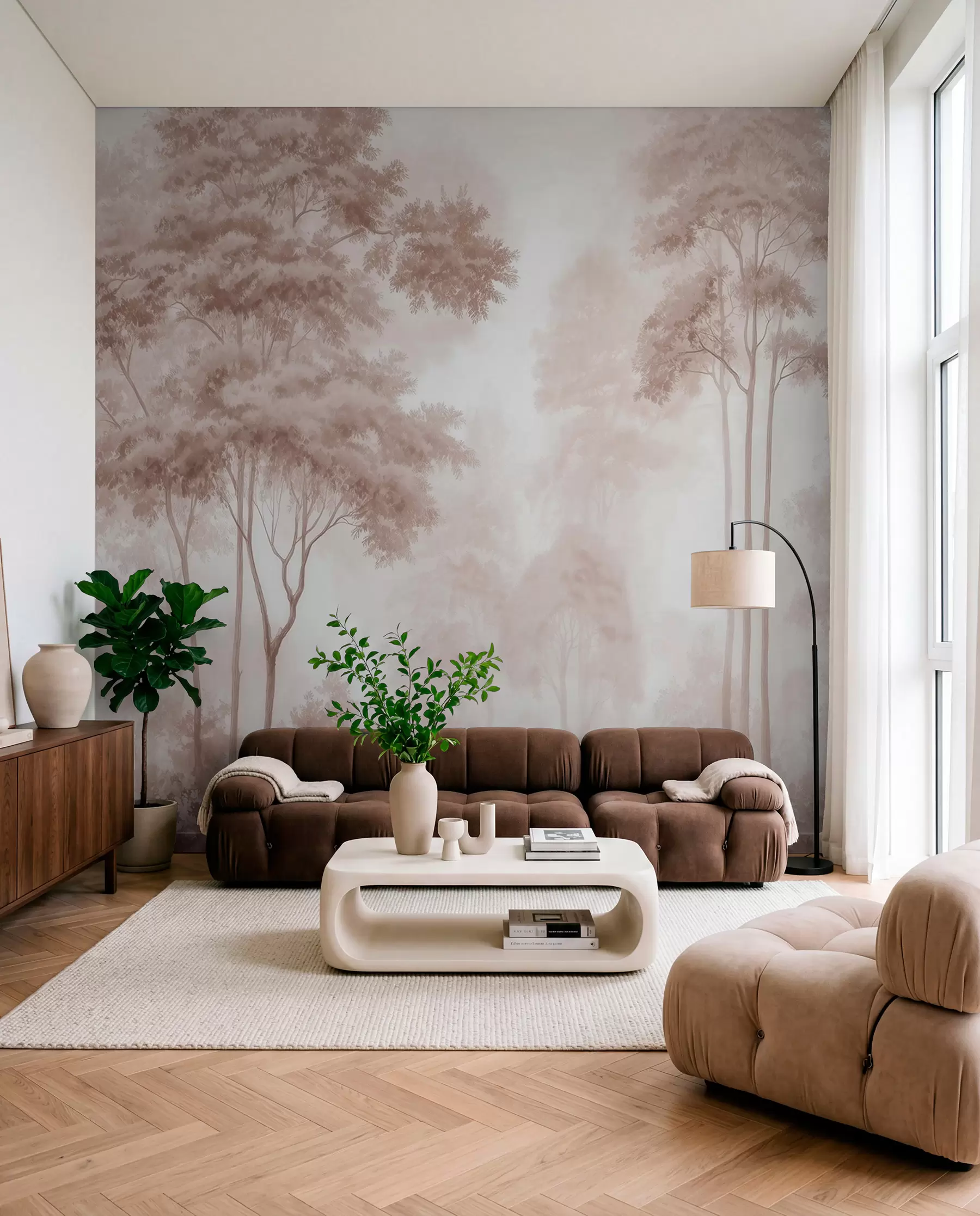 Fotobehang Stil bosje w09657