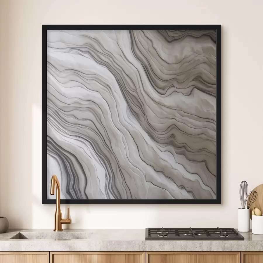 Fotobehang Abstracte afbeelding met vloeiende lijnen f48770