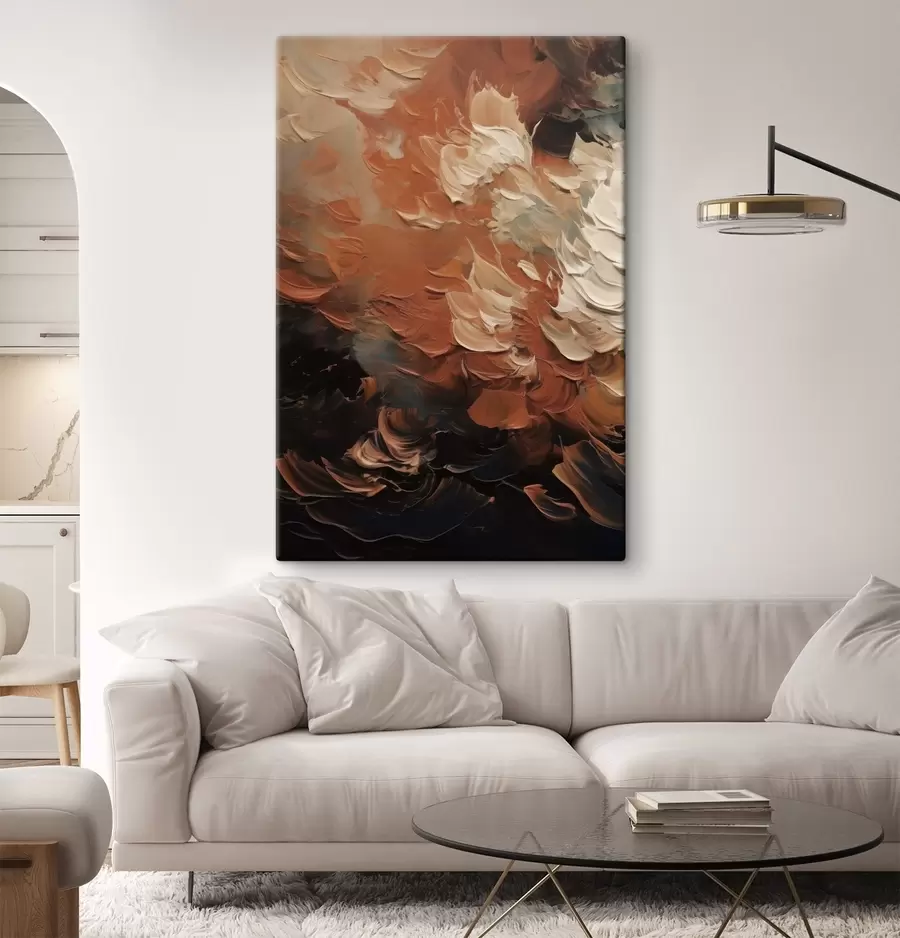  Schilderijen Een golf van warmte s48910