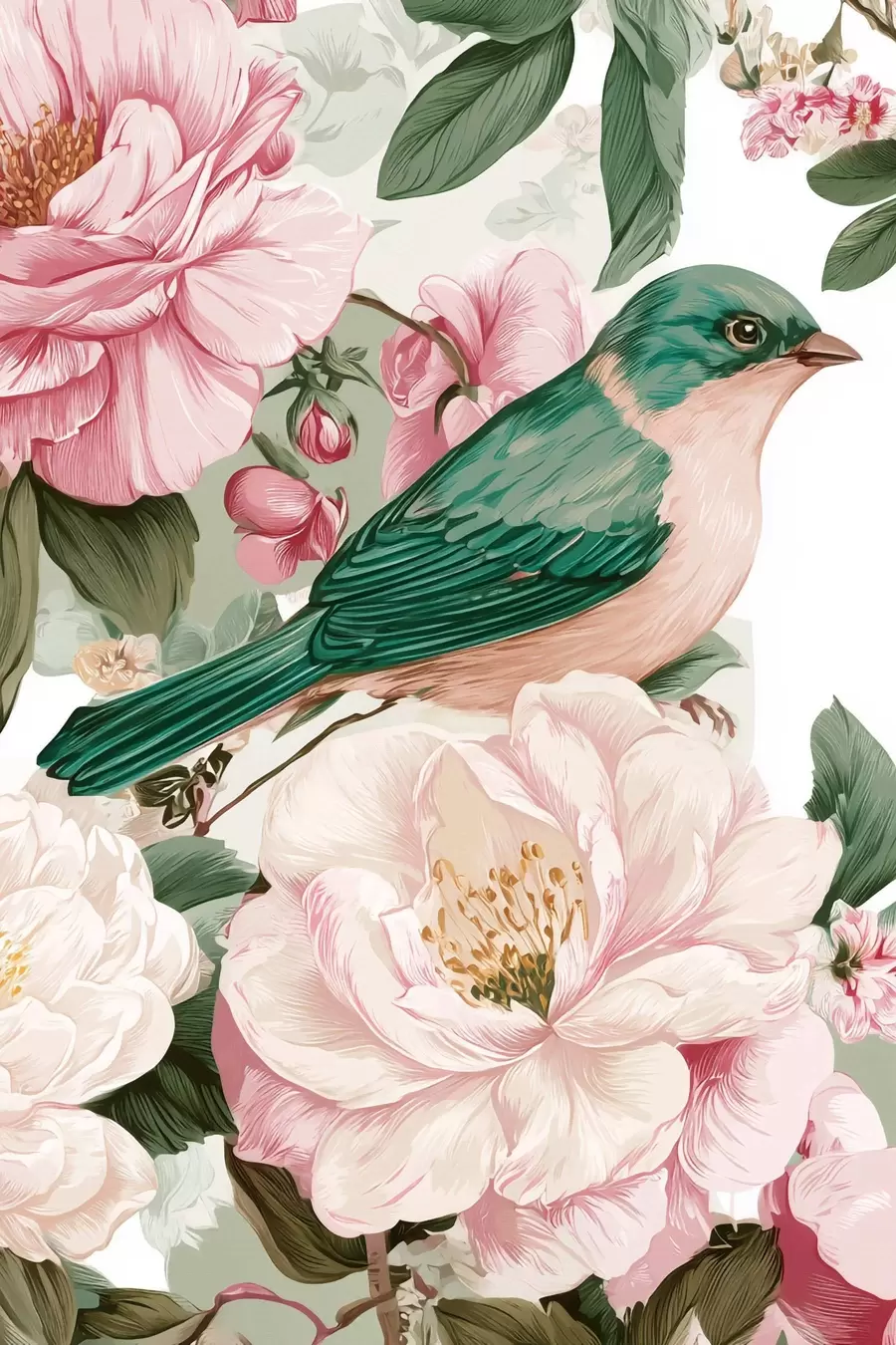  Schilderijen Bloeiende droomtuin s48918