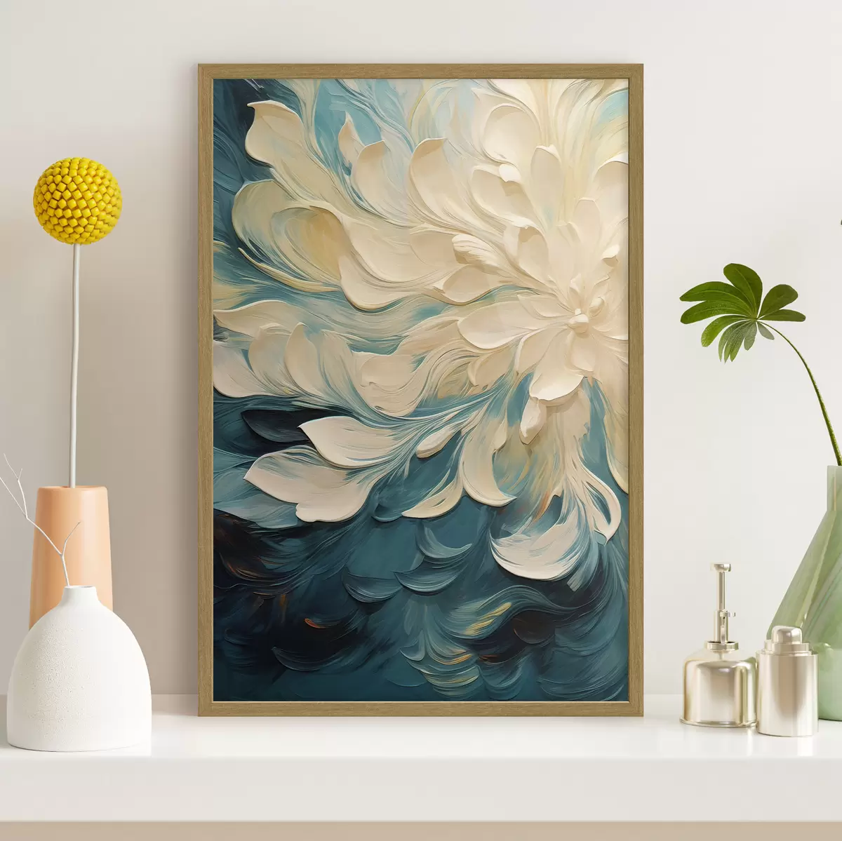 Poster Abstractie in kleur f48902