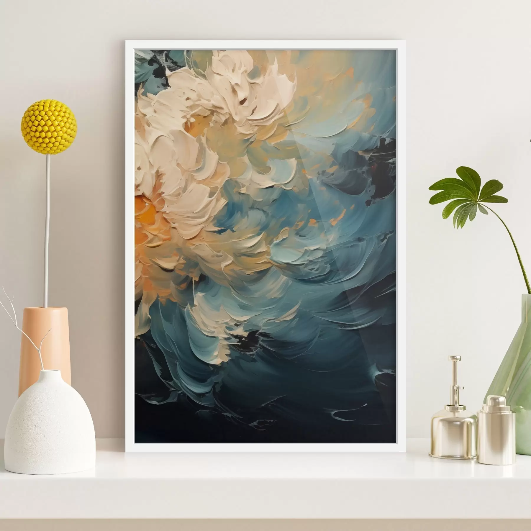 Fotobehang Elementen samenvoegen f48911