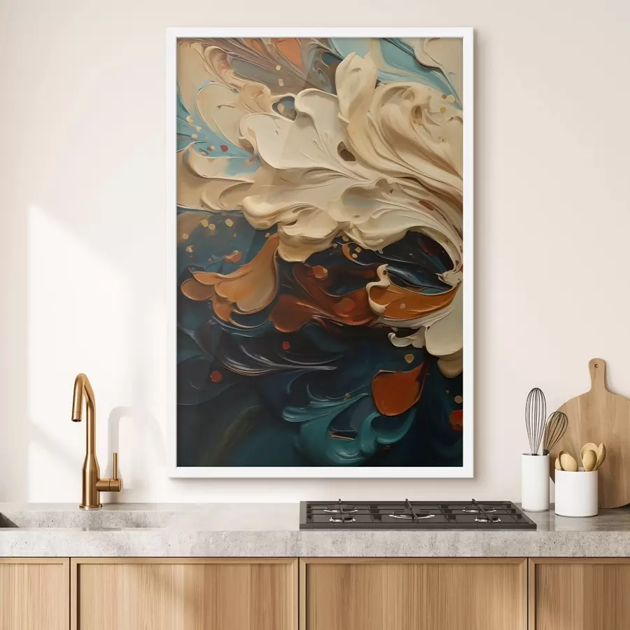 Fotobehang Vurige energie f48912