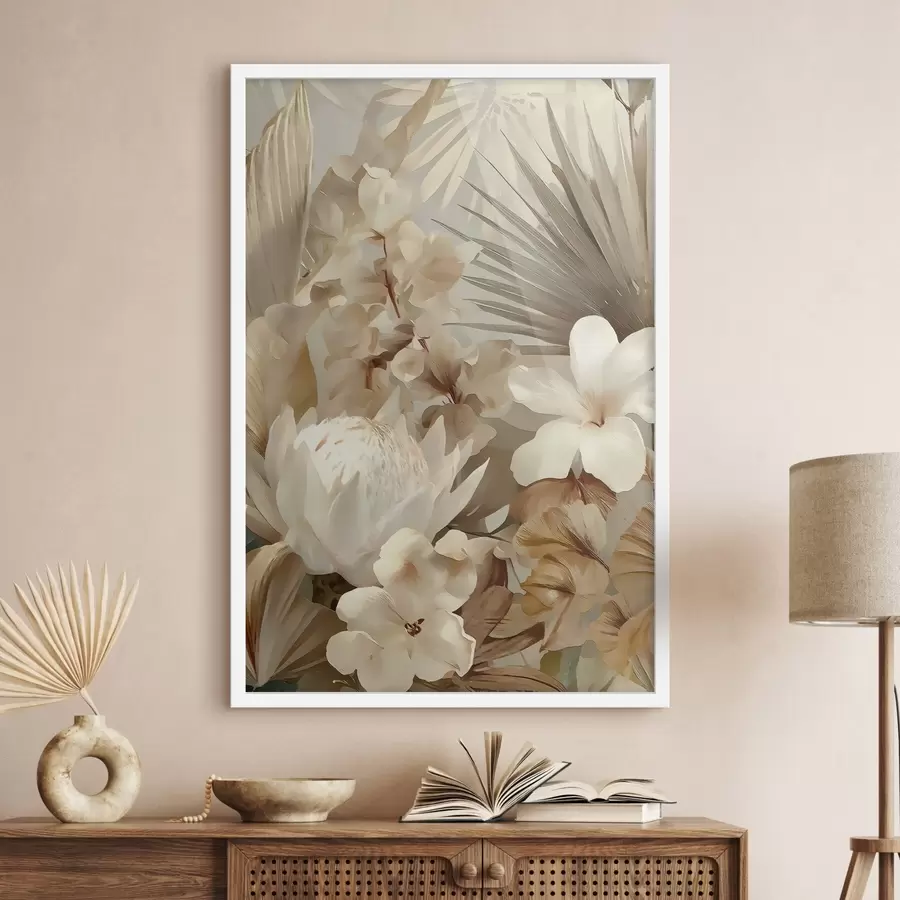 Fotobehang Licht in bloemen f48917