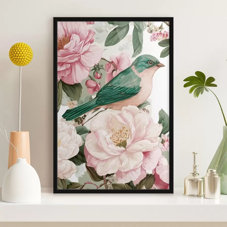 Fotobehang Bloeiende droomtuin f48918