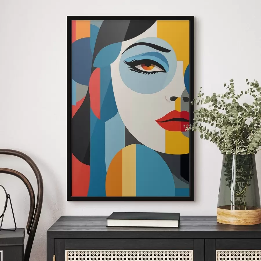 Fotobehang Abstract portret f48949