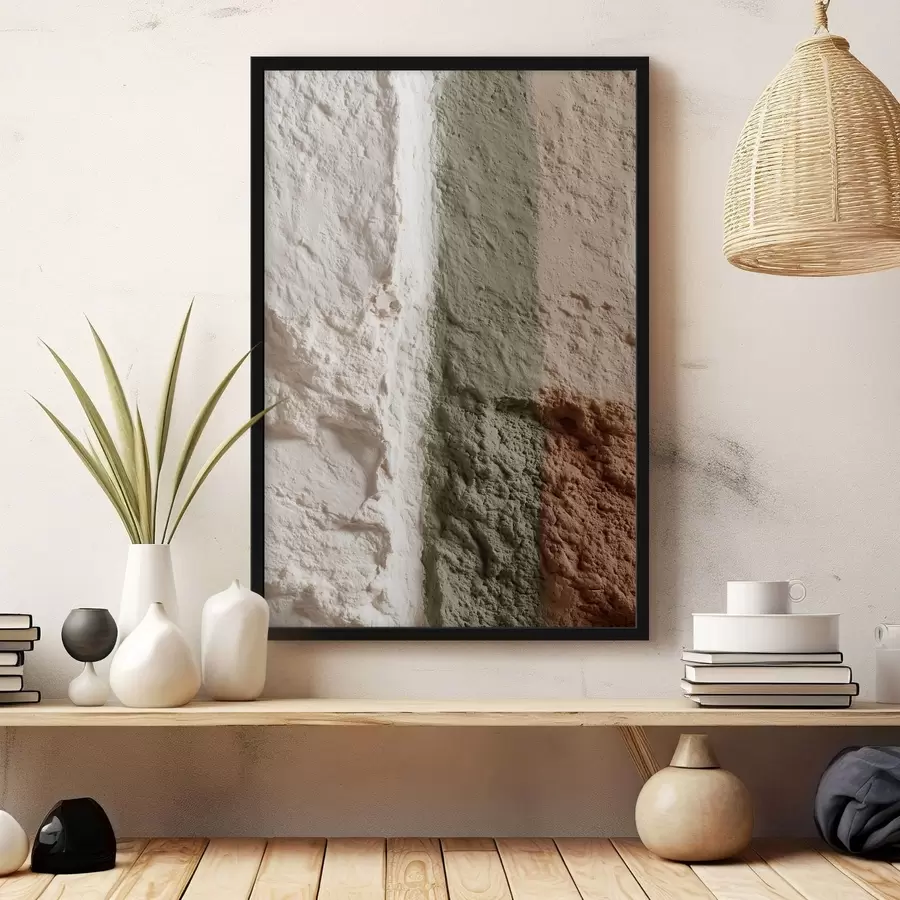 Fotobehang Minimalistische verticale strepen met structuur f48800