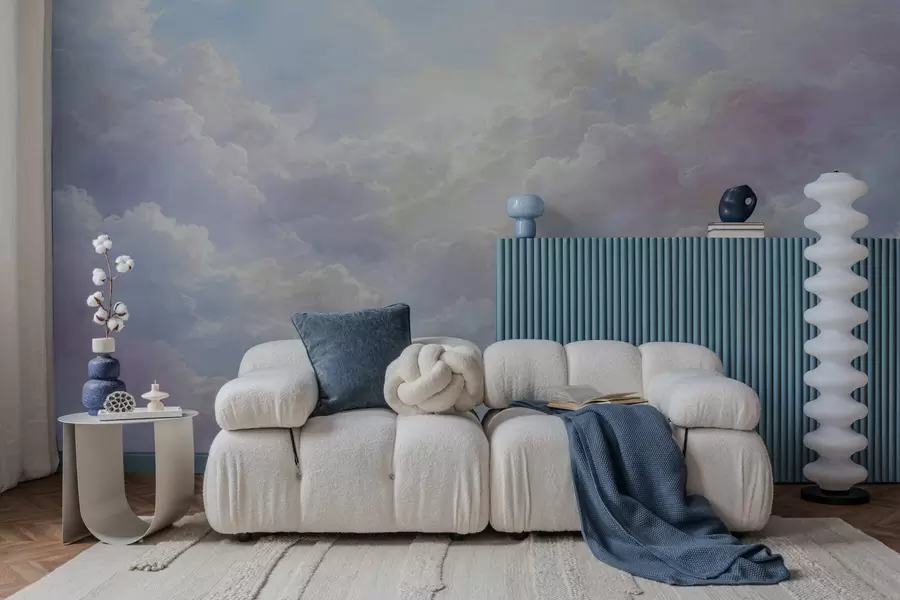 Fotobehang Dichte wolken w05525