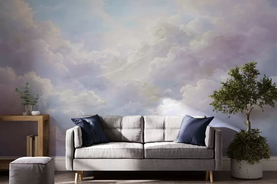 Fotobehang Dichte wolken w05525