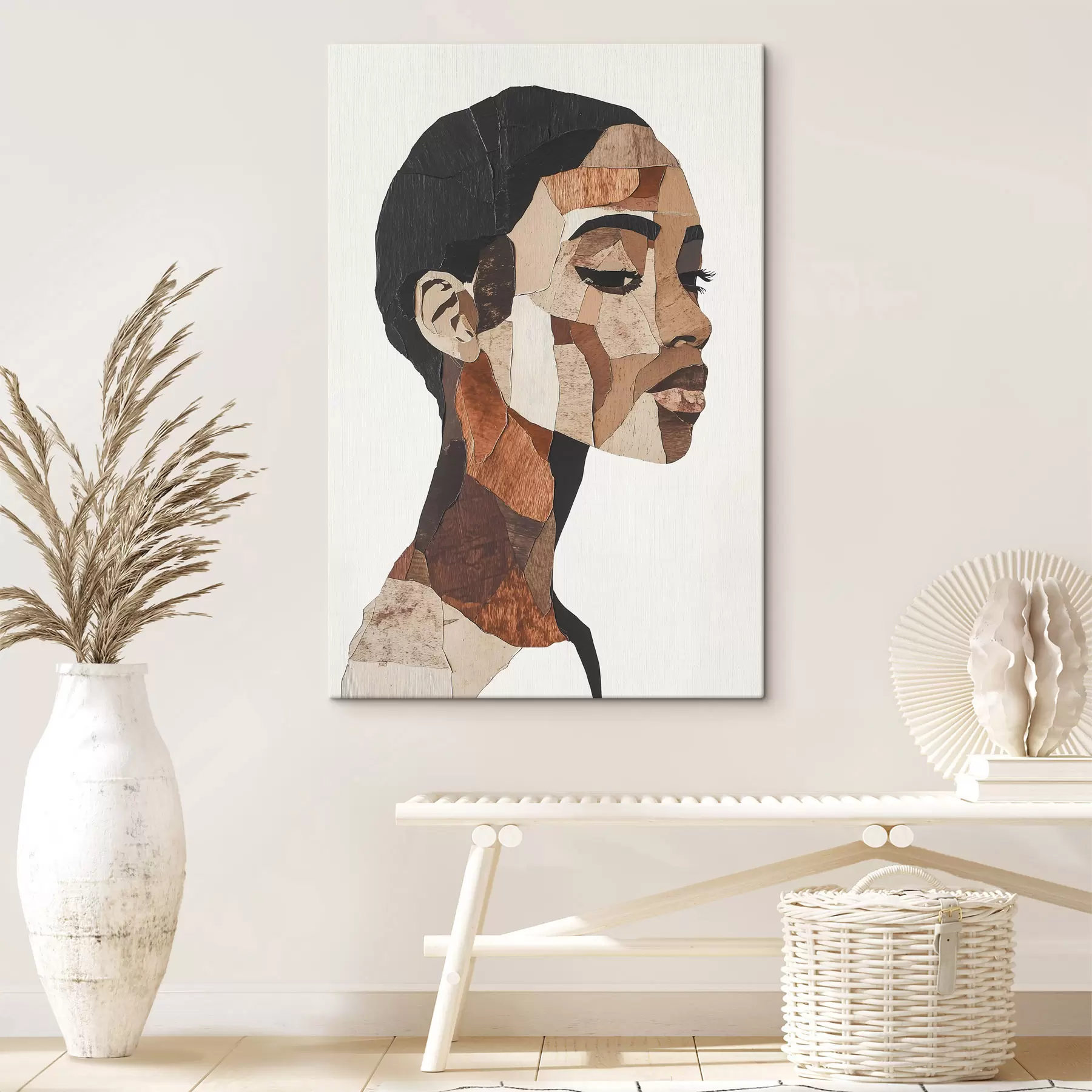  Schilderijen Abstract portret van een vrouw s48922