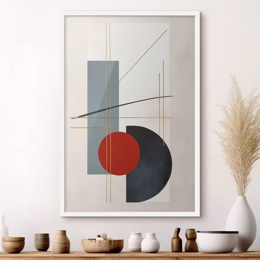 Fotobehang Geometrische abstractie f48695