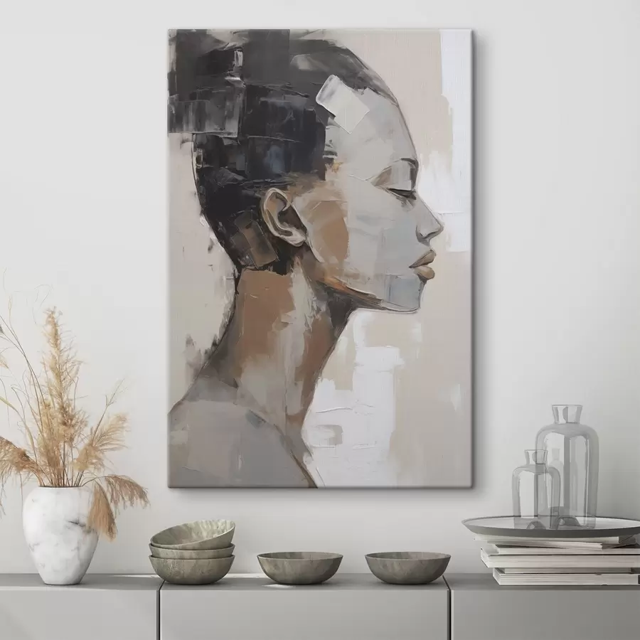  Schilderijen Portret van een vrouw, naar een schilderij s48975