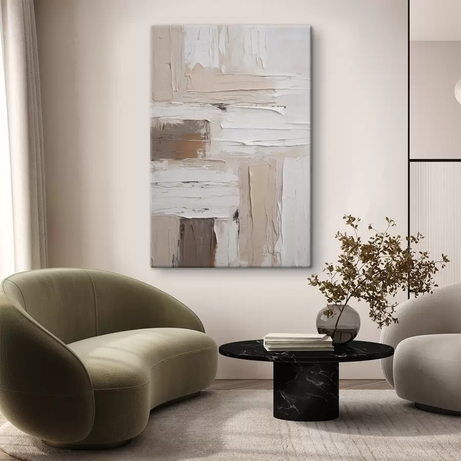  Schilderijen Abstractie imitatie van schilderkunst s48981