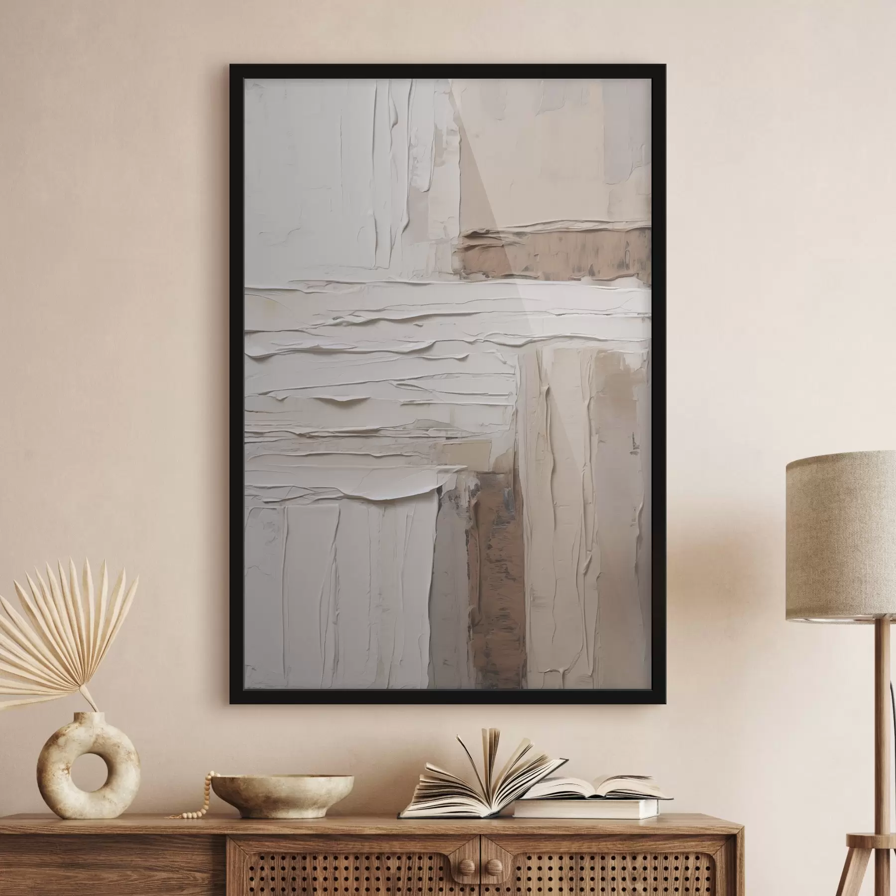 Fotobehang Moderne abstracte kunst imitatie van schilderkunst f48982