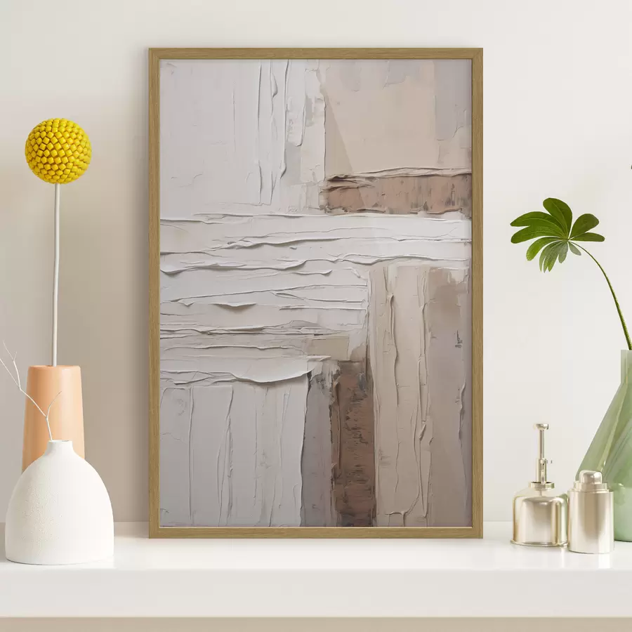 Fotobehang Moderne abstracte kunst imitatie van schilderkunst f48982