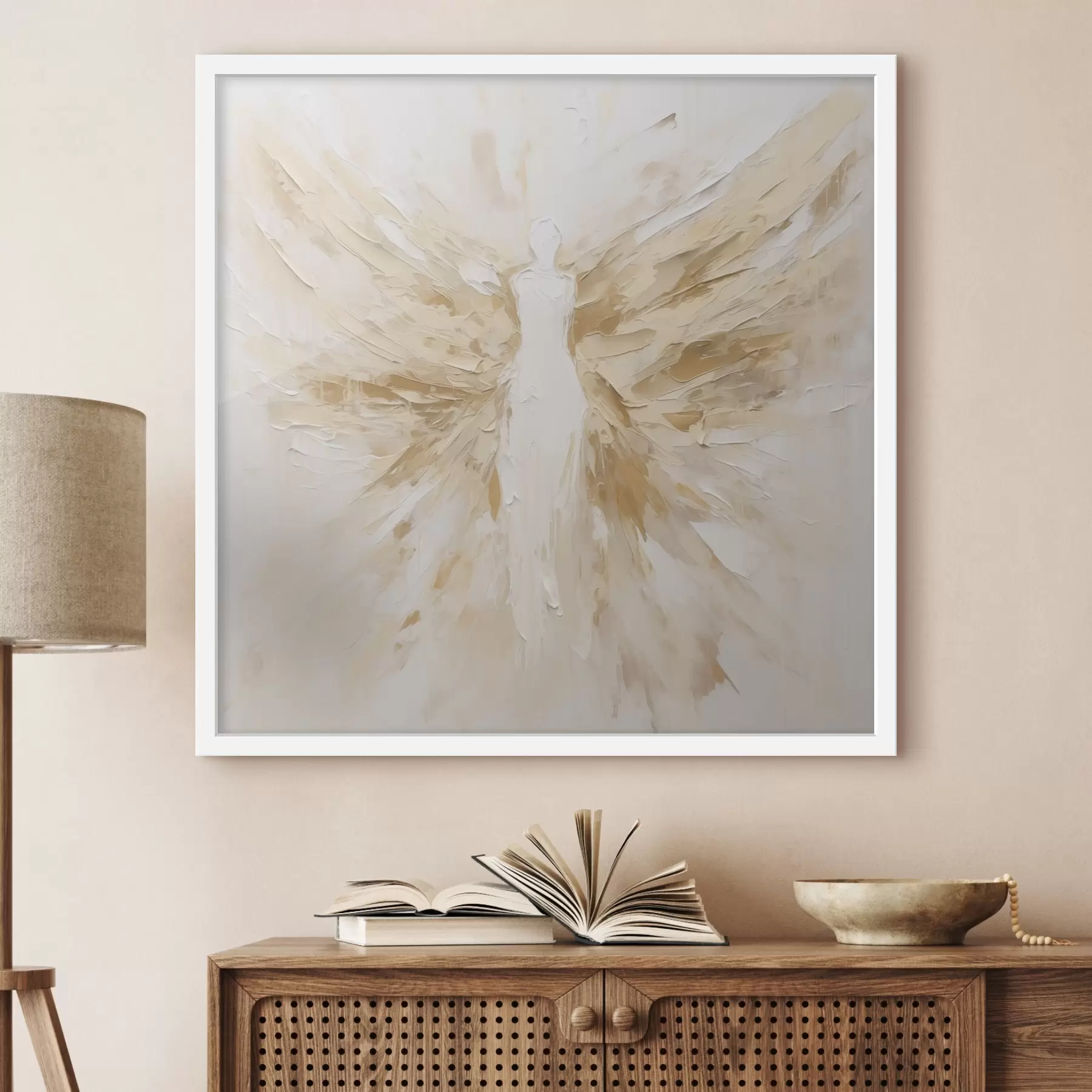 Fotobehang Abstracte engel f48987