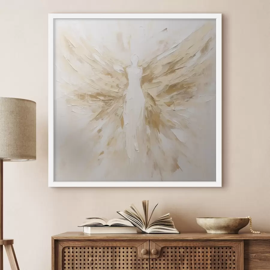 Fotobehang Abstracte engel f48987