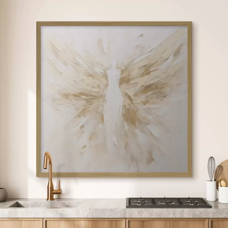 Fotobehang Abstracte engel f48987
