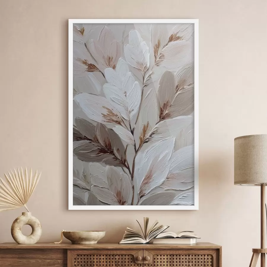 Fotobehang Blad Tak f49011