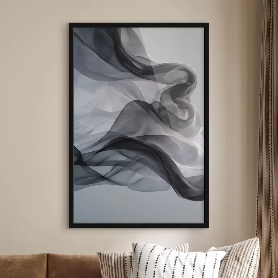 Fotobehang Rookachtig abstract f49035