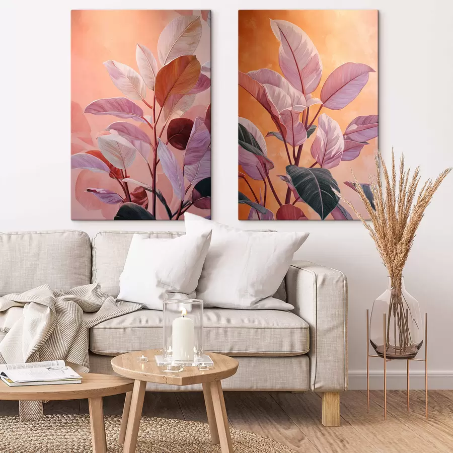  Schilderijen Sierbladeren m30415