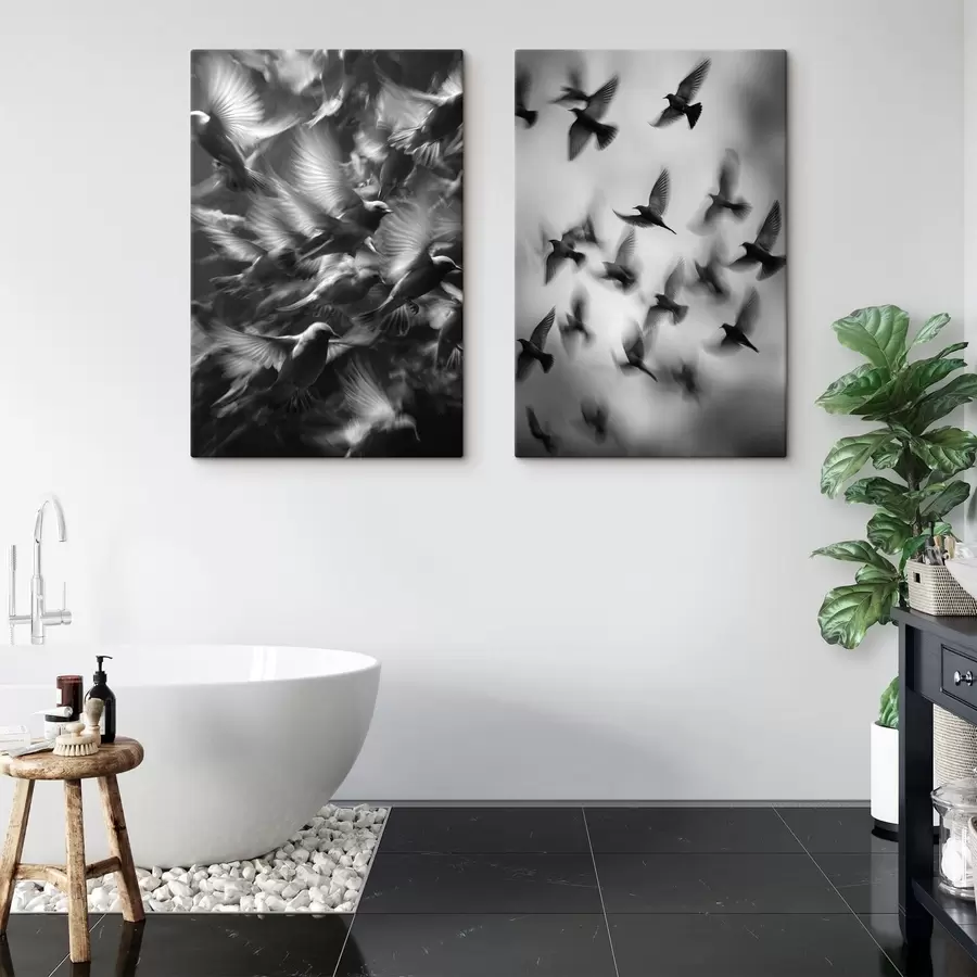  Schilderijen Vogels in vlucht m30421