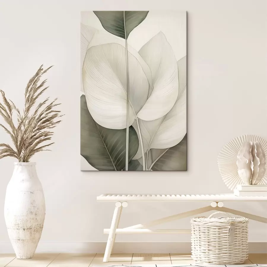  Schilderijen Close-up van botanische bladeren s49027