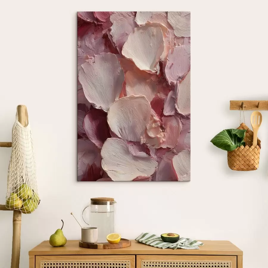  Schilderijen Textuur van bloemblaadjes s49031