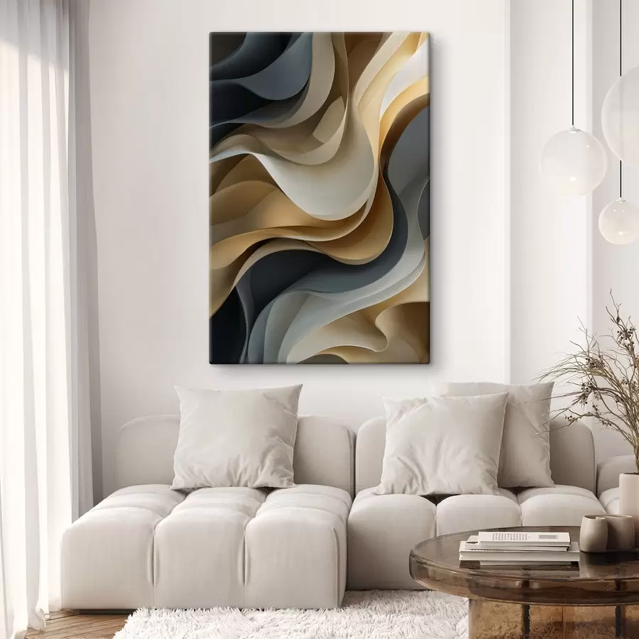  Schilderijen Abstracte golven s49033