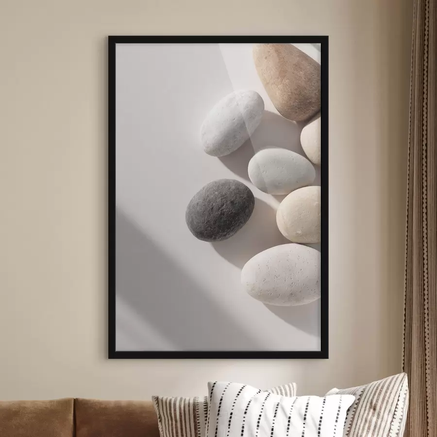 Fotobehang Minimale steenbalans f49041