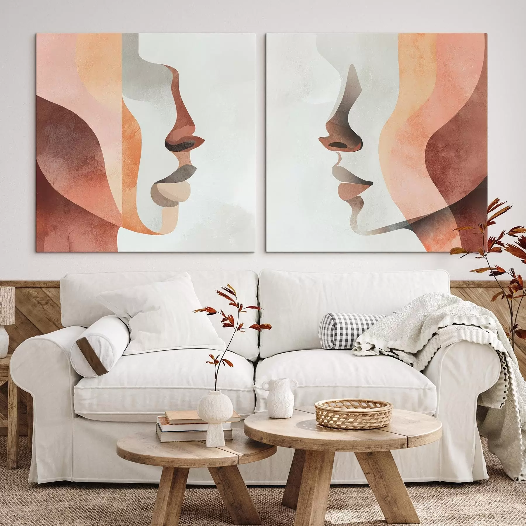  Schilderijen Abstracte portretten m30394