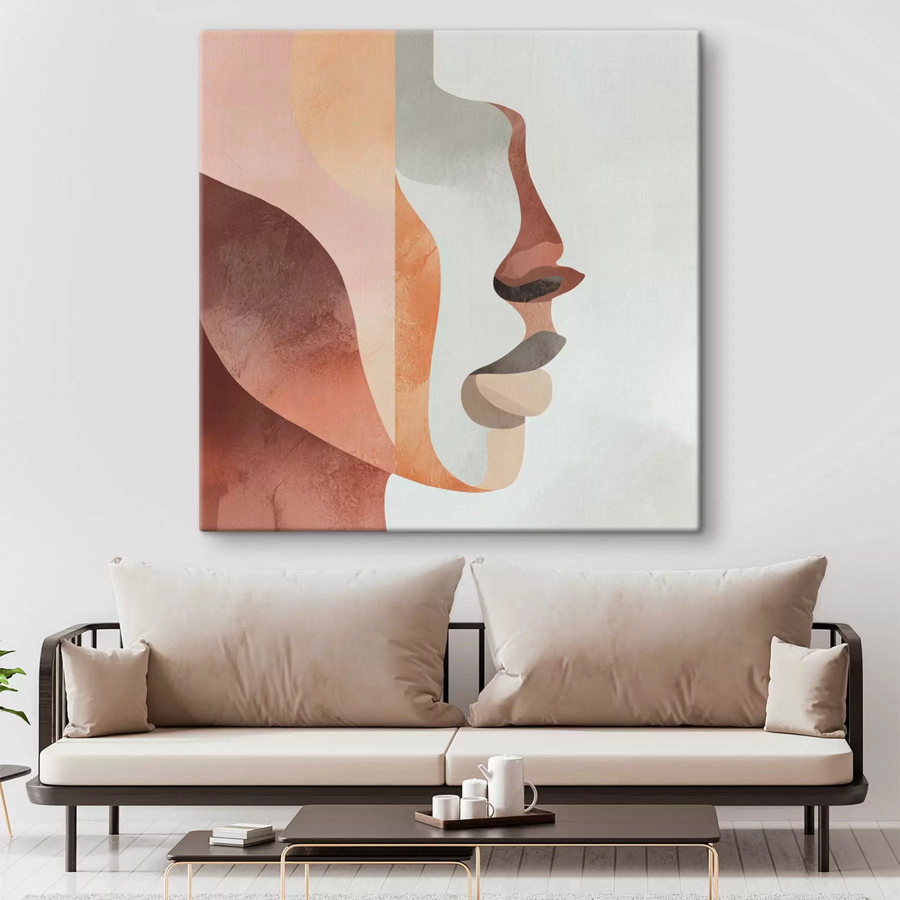  Schilderijen Abstract portret s48967