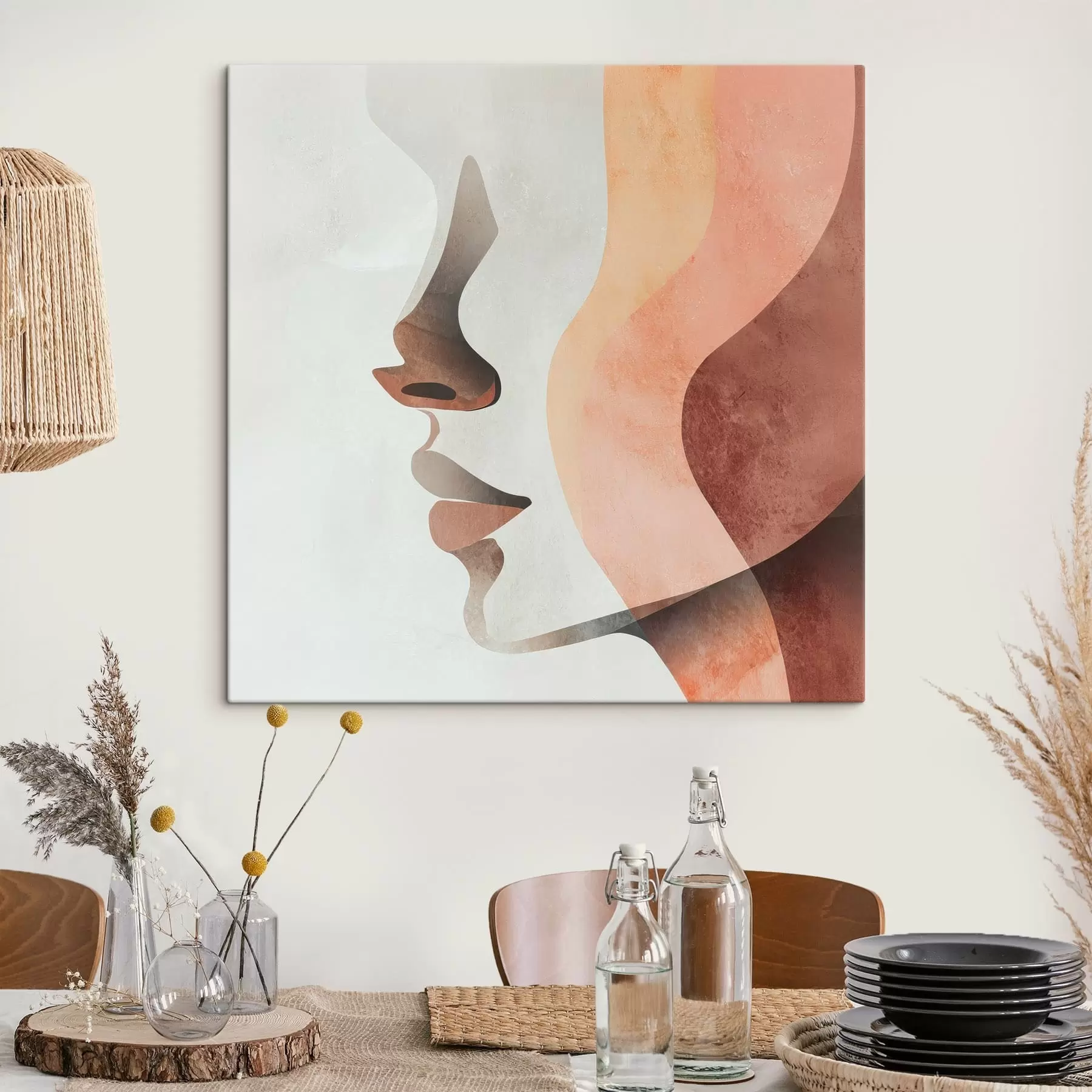  Schilderijen Abstract portret s48968