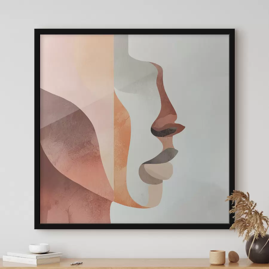 Fotobehang Abstract portret f48967