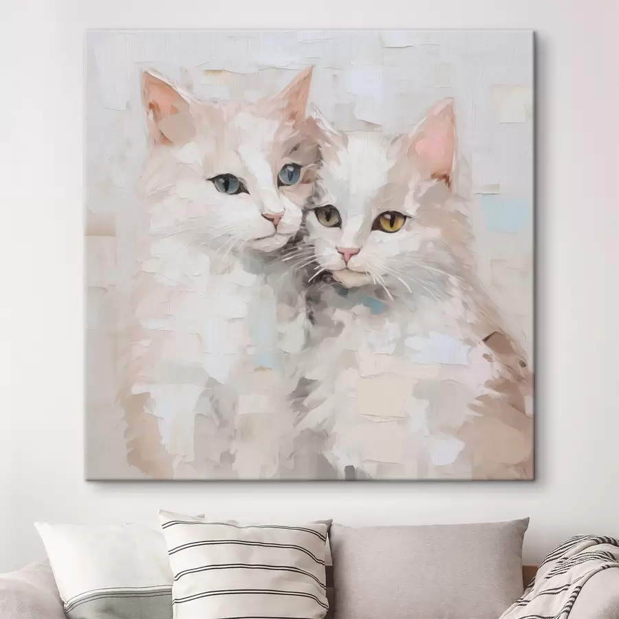 Schilderijen Katten imitatie schilderij s49059