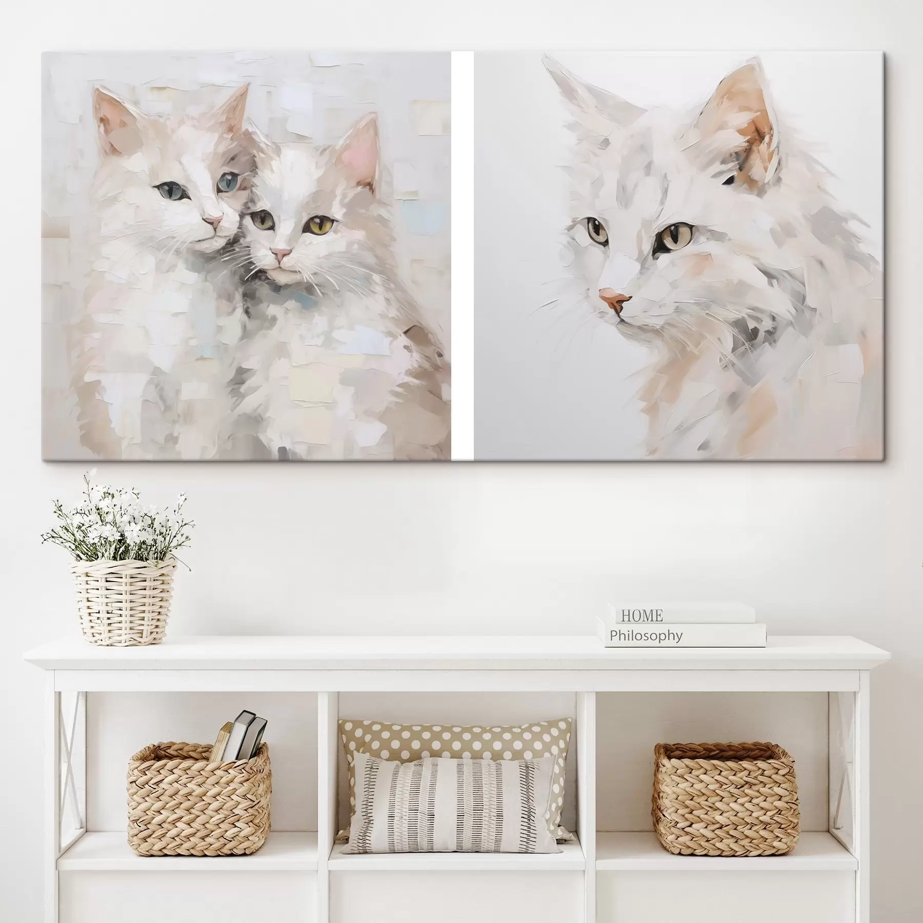  Schilderijen Katten imitatie schilderij m30443