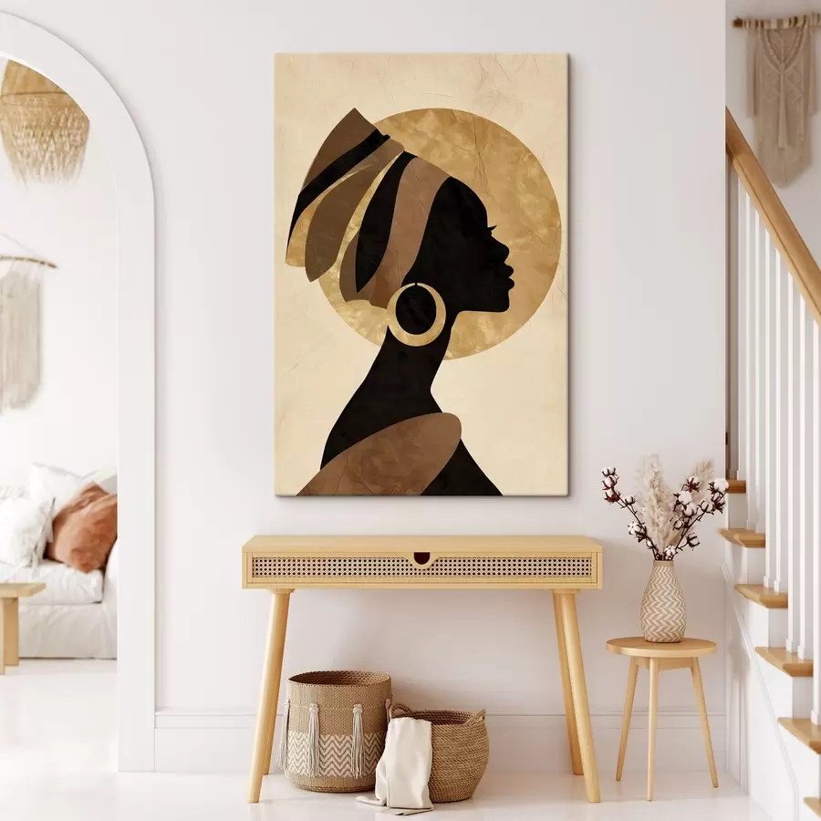  Schilderijen Afrikaans silhouet s49092