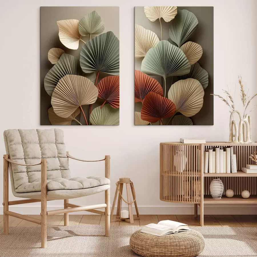 Fotobehang Abstracte bladeren m30456