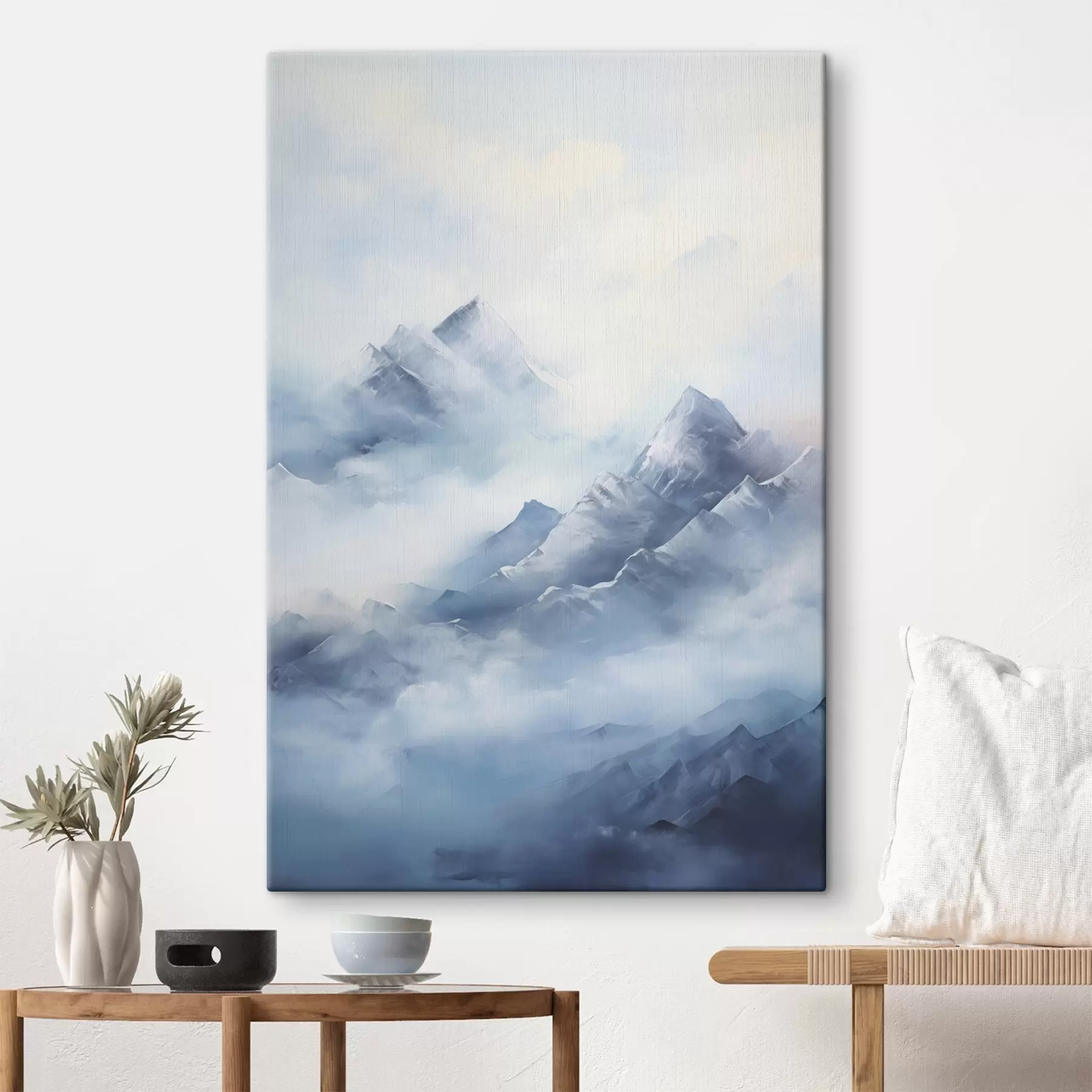  Schilderijen Berglandschap imitatie van schilderij s49069