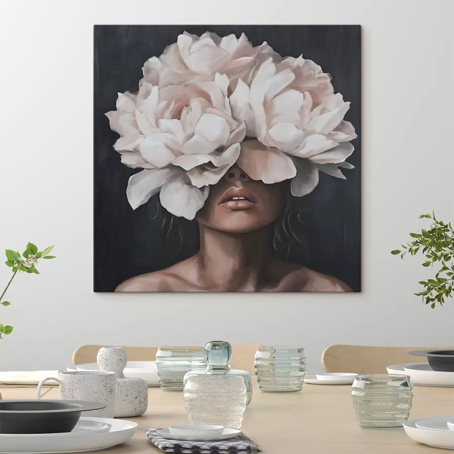 Schilderijen Meisje met bloemen s49260